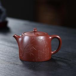 紫砂壺宜興手工名家刻繪方壺大容量原礦紫泥六方雪華茶具 歷史價格詳細信息