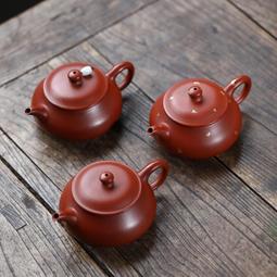 宜興紫砂壺 精工好料小煤窯朱泥潮汕功夫茶具秦權壺100ml 歷史價格詳細信息