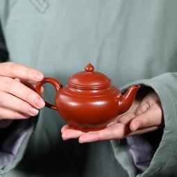 宜興紫砂壺 源頭原礦朱泥大紅袍孟臣君德壺130ml功夫茶具代發 歷史價格詳細信息