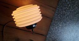 Mid-Century X Space age 一體吹製 玻璃香菇燈 . 極美 收藏. 徑約23-24 高約31-32 歷史價格詳細信息