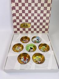 日本九谷瓢型向付，小缽，名家手作手捏，自然流釉，每只形狀都有29837 歷史價格詳細信息