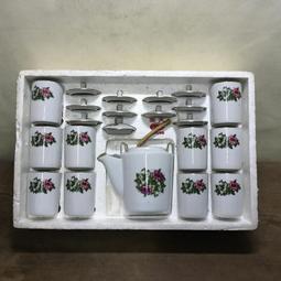 茶具組 早期大同茶壺茶杯茶具組 -一壺6杯6蓋-無外蓋 歷史價格詳細信息