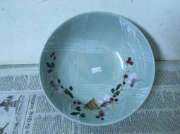 WH27860【ㄚ嬤ㄟ硘仔】全新 早期 台灣 手繪 白 梅花 碗公 22cm 1碗價 完整【懷舊收藏拍片道具】 歷史價格詳細信息