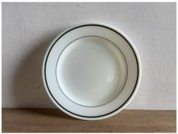 WH19049【四十八號老倉庫】全新 早期 台灣 手繪 白梅花 碗 麵碗 湯碗公 18.5cm 1碗價【懷舊收藏拍片道具 歷史價格詳細信息