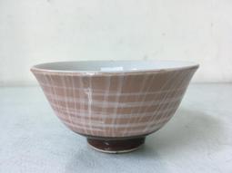 WH26949【四十八號老倉庫】全新 早期 台灣 普普風 條紋 古早碗 飯碗 碗粿碗 11.5cm 1碗價 有瑕 歷史價格詳細信息