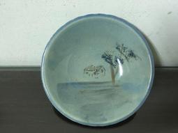 WH26128【四十八號老倉庫】全新 早期 台灣 手繪 胭脂紅 花 碗 小 碗公 18.4cm 有瑕 1碗價 歷史價格詳細信息