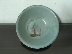 WH26150【四十八號老倉庫】全新 早期 台灣 手繪 胭脂紅 花 碗 麵碗 湯碗 17.4cm 1碗價【懷舊收藏拍片道 歷史價格詳細信息