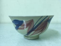 WH27921【四十八號老倉庫】二手 早期 台灣 手繪 椰子 帆船 盤 圓盤 25.2cm 有瑕 1盤價【懷舊收藏拍片道 歷史價格詳細信息