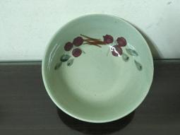 WH26165【四十八號老倉庫】全新 早期 台灣 手繪 胭脂紅 花 碗 14.5cm 1碗價【懷舊收藏拍片道具】 歷史價格詳細信息
