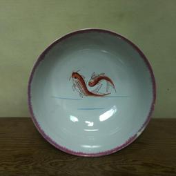 WH4498【四十八號老倉庫】全新 早期 台灣 大同 紅四角印 電鍋 電炒鍋 玫瑰花 湯碗 9.3cm 2碗價 歷史價格詳細信息