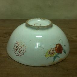 二手 早期 鶴 碗公1 金蘭 美陶 陶瓷 高雄市五信 民國55年 老件 老東西 歷史價格詳細信息