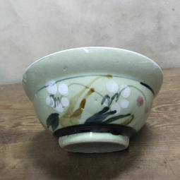 WH12568【四十八號老倉庫】全新 早期 台灣 草綠釉 手繪 竹花 花盆 高11.5cm【懷舊收藏擺飾道具】 歷史價格詳細信息