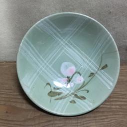 WH14491【四十八號老倉庫】全新 早期 台灣 扇鳥竹花紋 黑嘴必阿 古早碗 飯碗 碗粿碗 12cm 有瑕 1碗價 歷史價格詳細信息