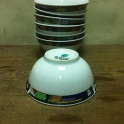 WH7319【四十八號老倉庫】二手 早期 台灣 淡江磁器 魚紋 魚 大碗公 腰子碗公 31.5cm 1碗價【懷舊收藏擺飾 歷史價格詳細信息