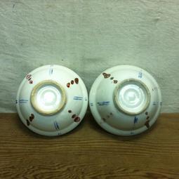 WH9253【四十八號老倉庫】全新 早期 台灣 胭脂紅 點點點 竹花 粗碗 滷肉飯 肉圓 茶碗 冰碗 13.6cm 1碗 歷史價格詳細信息