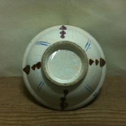 WH4502【四十八號老倉庫】全新 早期 台灣 手繪 竹花 雙耳 小缽 碟子 醬油碟 深碟 10.4cm 1碟價 歷史價格詳細信息