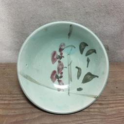 WH14979【四十八號老倉庫】二手 早期 台灣 手繪 蓋印 松鶴 盤 圓盤 26.2cm 有瑕 1盤價 歷史價格詳細信息