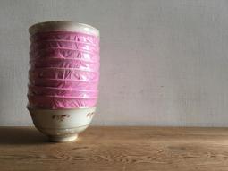 WH18877【四十八號老倉庫】全新 早期 台灣 大同 紅字 框金 素白 盤 海軍總司令 宋長志贈 20.3cm 1盤價 歷史價格詳細信息