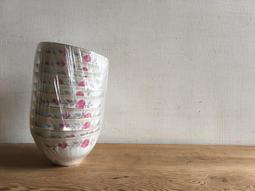 WH18173【四十八號老倉庫】全新+二手 早期 台灣 大同 玫瑰花 味丹 泡麵碗 16cm 2碗價【懷舊收藏拍片道具】 歷史價格詳細信息