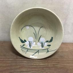 WH14491【四十八號老倉庫】全新 早期 台灣 扇鳥竹花紋 黑嘴必阿 古早碗 飯碗 碗粿碗 12cm 有瑕 1碗價 歷史價格詳細信息
