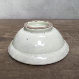 WH14456【四十八號老倉庫】全新 早期 台灣 淡黃色 粗碗 滷肉 魯肉飯 肉圓 茶碗 冰碗 13cm 有瑕 1碗價 歷史價格詳細信息