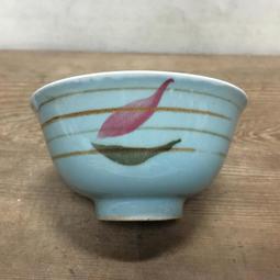 WH14766【四十八號老倉庫】全新 早期 台灣 金義合 CYH 杜鵑花 尖底 茶杯 170cc 2杯價【懷舊收藏拍片道 歷史價格詳細信息