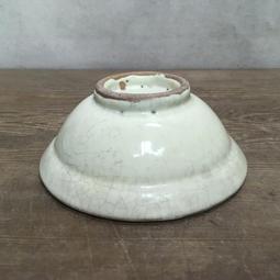 WH14490【四十八號老倉庫】全新 早期 台灣 扇鳥竹花紋 黑嘴必阿 古早碗 飯碗 碗粿碗 12cm 1碗價【懷舊擺飾 歷史價格詳細信息