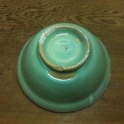 WH17837【四十八號老倉庫】二手 早期 台灣 手繪 胭脂紅 花 碗 麵碗 湯碗 17.8cm 1碗價【懷舊收藏拍片道 歷史價格詳細信息