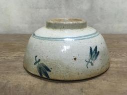 WH16834【四十八號老倉庫】二手 早期 台灣 手繪 山水人家風景 大碗公 20.6cm 有瑕 1碗價 歷史價格詳細信息