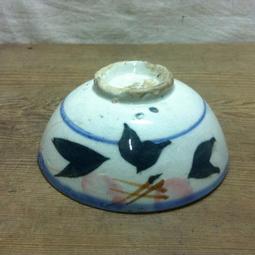 WH9191【四十八號老倉庫】全新 早期 台灣 青花 手繪 金竹 落款 茶杯 130cc 原瑕 1杯價【懷舊擺飾拍片道具 歷史價格詳細信息