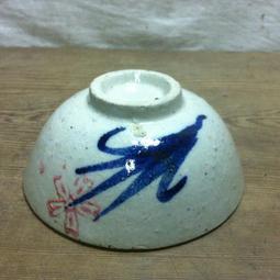 WH8882【四十八號老倉庫】全新 早期 台灣 手繪 胭脂紅 碗 12.5cm 1碗價【懷舊收藏拍片道具】 歷史價格詳細信息