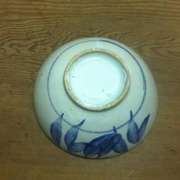 WH7852【四十八號老倉庫】全新 早期 台灣 咖啡藍綠色 點點 粗碗 滷肉飯 肉圓 茶碗 冰碗 13.7cm 1碗價 歷史價格詳細信息