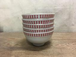 WH12295【四十八號老倉庫】全新 早期 台灣 手繪 雙鶴 碗 麵碗 湯碗 16.3cm 有瑕 1碗價 歷史價格詳細信息