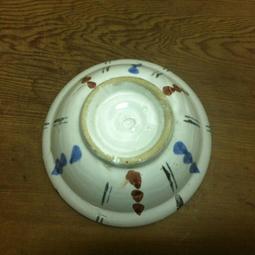 WH7852【四十八號老倉庫】全新 早期 台灣 咖啡藍綠色 點點 粗碗 滷肉飯 肉圓 茶碗 冰碗 13.7cm 1碗價 歷史價格詳細信息