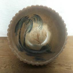 WH7012【四十八號老倉庫】全新 早期 台灣 大同 紅四角印 錦菊 花 鳥 盤 26.5cm 1盤價【懷舊擺飾拍片道具 歷史價格詳細信息