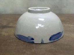 WH16064【四十八號老倉庫】全新 早期 台灣 利昌 粉紅邊 手繪 蓋印 雙魚 大 碗公 21.2cm 有瑕 1碗價 歷史價格詳細信息