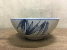 WH16045【四十八號老倉庫】全新 早期 台灣 手繪 胭脂紅 花 碗 麵碗 湯碗 15.5cm 1碗價【懷舊擺飾拍片道 歷史價格詳細信息