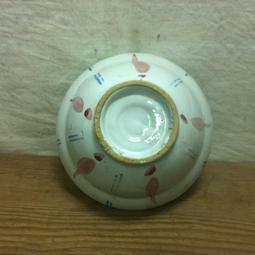 WH27860【ㄚ嬤ㄟ硘仔】全新 早期 台灣 手繪 白 梅花 碗公 22cm 1碗價 完整【懷舊收藏拍片道具】 歷史價格詳細信息