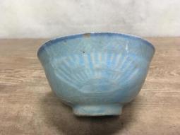 WH15478【四十八號老倉庫】全新 早期 台灣 手繪 胭脂紅 花 碗 大碗公 21.5cm 有瑕 1碗價 歷史價格詳細信息