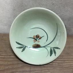 WH12418【四十八號老倉庫】全新 早期 台灣 手繪 胭脂紅 花 碗 大碗公 22.3cm 有瑕 1碗價 歷史價格詳細信息