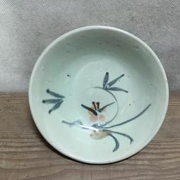 WH12421【四十八號老倉庫】二手 早期 台灣 手繪 竹編紋 碗 麵碗 湯碗公 19.3cm 有瑕 1碗價 歷史價格詳細信息
