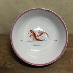 碗公(24)~早期~花朵~大中~口徑約24cm~懷舊.擺飾.道具 歷史價格詳細信息