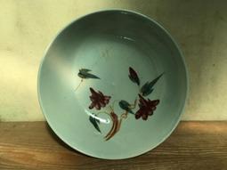 WH15176【四十八號老倉庫】全新 早期 台灣 海芋 羹盤 28cm【有瑕】【懷舊收藏拍片道具】 歷史價格詳細信息