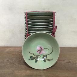 WH12484【四十八號老倉庫】全新 早期 台灣 金義合 杜鵑花 盤 15.7cm 1盤價【懷舊收藏擺飾道具】 歷史價格詳細信息