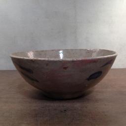 WH11590【四十八號老倉庫】二手 早期 台灣 冰裂 竹編紋 福字 碗 麵碗 湯碗 小碗公 16.3cm 有瑕 1碗價 歷史價格詳細信息