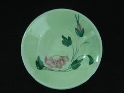 WH12112【四十八號老倉庫】全新 早期 台灣 手繪 胭脂紅 花 碗 麵碗 湯碗 14cm 1碗價【懷舊收藏擺飾道具】 歷史價格詳細信息
