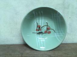 WH25523【四十八號老倉庫】全新 早期 台灣 綠釉 手繪 梅花 茶杯 蓋杯杯蓋 9/7cm 小瑕【懷舊收藏擺飾道具】 歷史價格詳細信息