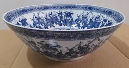 清康熙青花錦地花鳥大盤仿古瓷器古董古玩收藏品真品包老保真老貨 歷史價格詳細信息