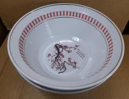 早期大同壽碗 梅花萬壽瓷碗 湯碗 碗公-直徑 23 公分 歷史價格詳細信息