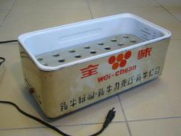 早期鐵箱~馬口鐵~無鎖~底部邊角有破洞~長約89.5cm~懷舊.擺飾.道具 歷史價格詳細信息